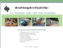 Tablet Screenshot of dlb-poetschke.de